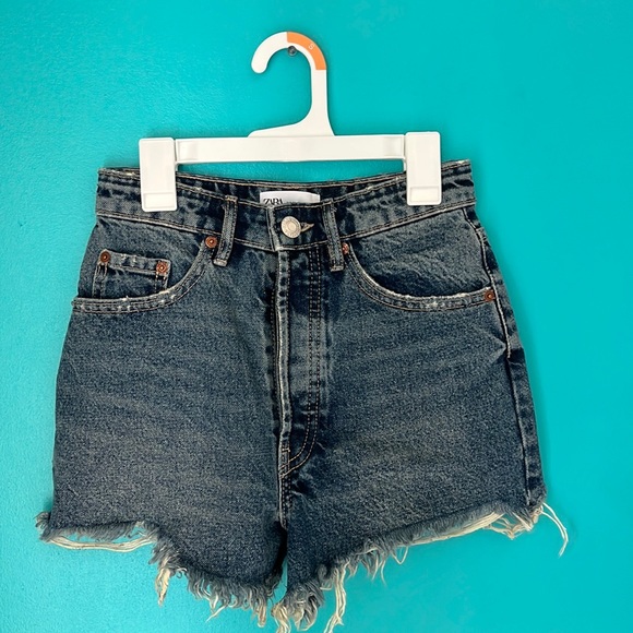 Zara Pants - zara denim shorts
